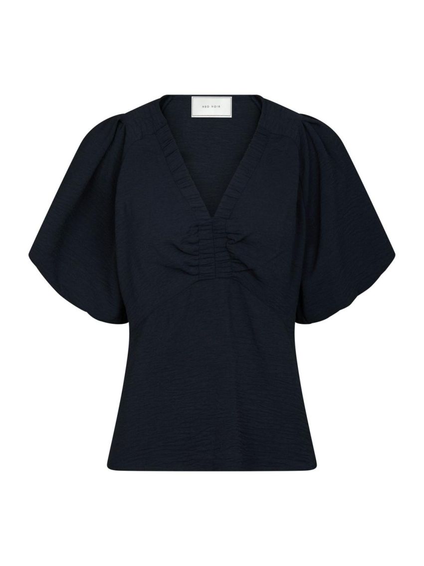 Irina Structure Blouse Navy