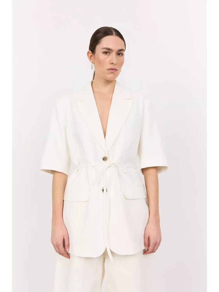 LR-Laura 1 Blazer Star White