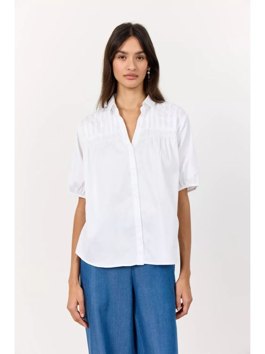 LR-Isla Solid 129 Shirt White
