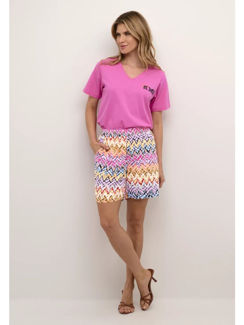 CUkendall Shorts Orange Graphic