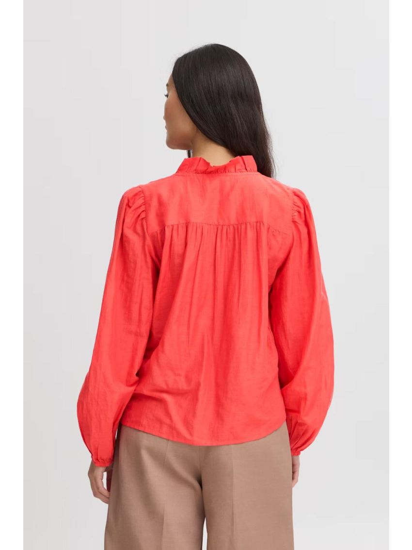 Irthora SH Blouse Poinsettia