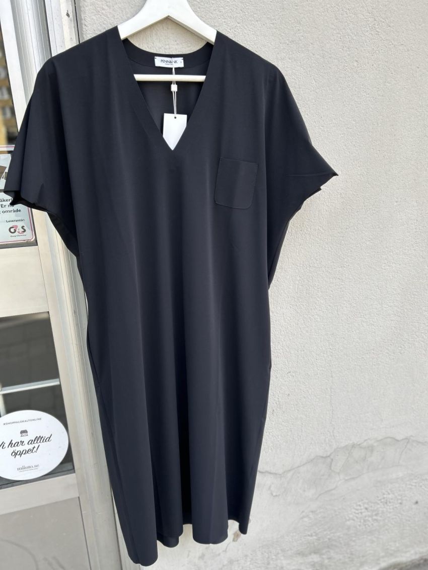 Klänning Kortärm Svart