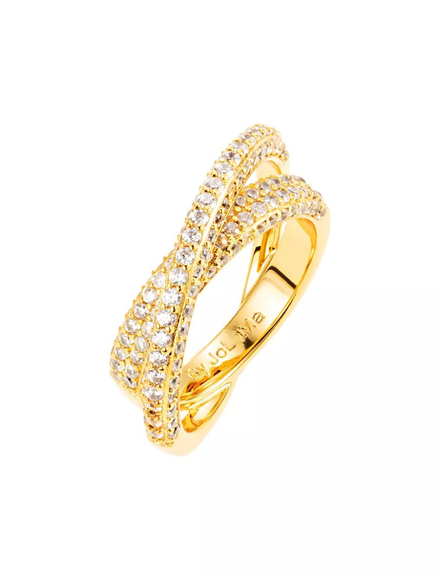 Donna twist ring gold