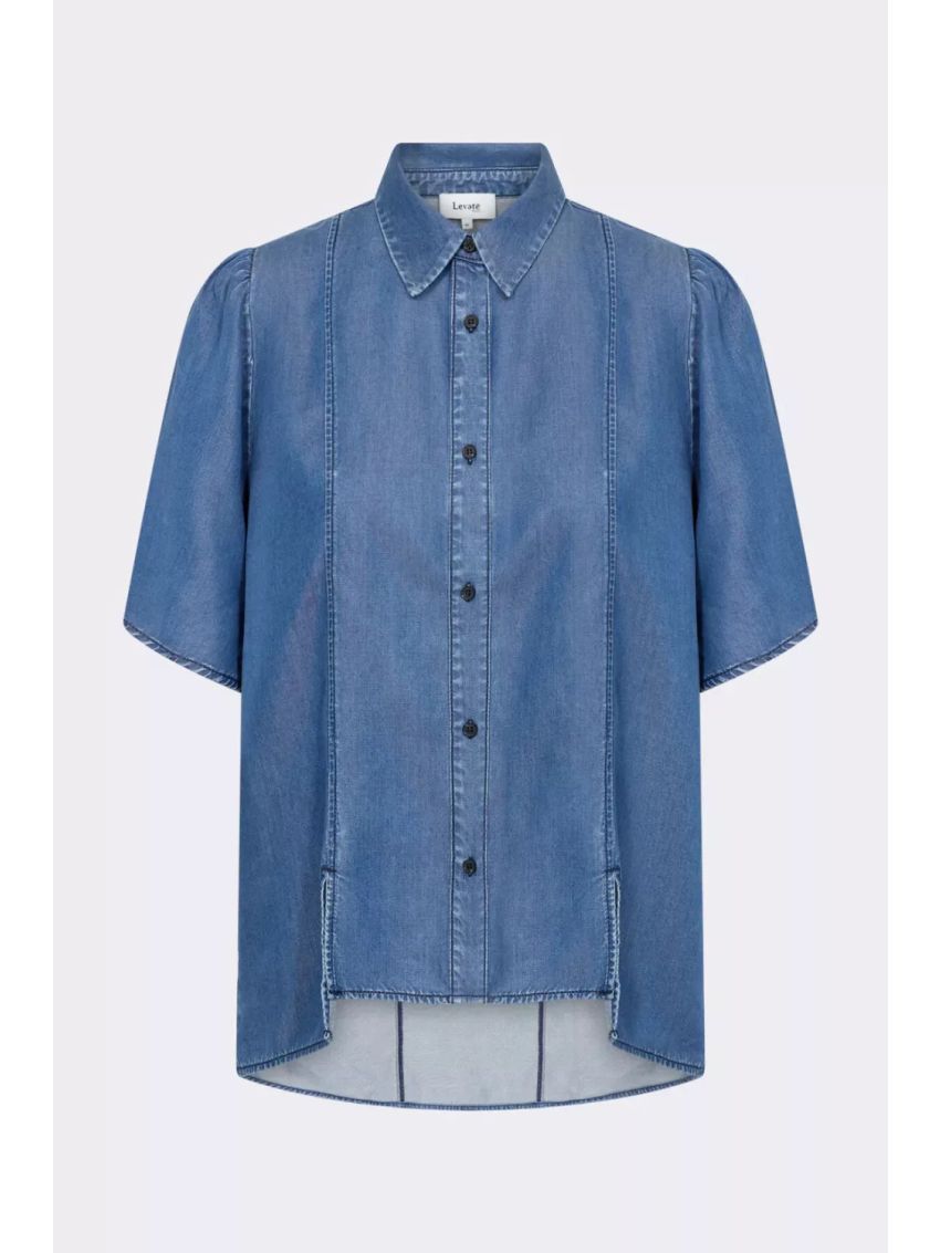 LR-Henri 6 Shirt Medi Blue Denim