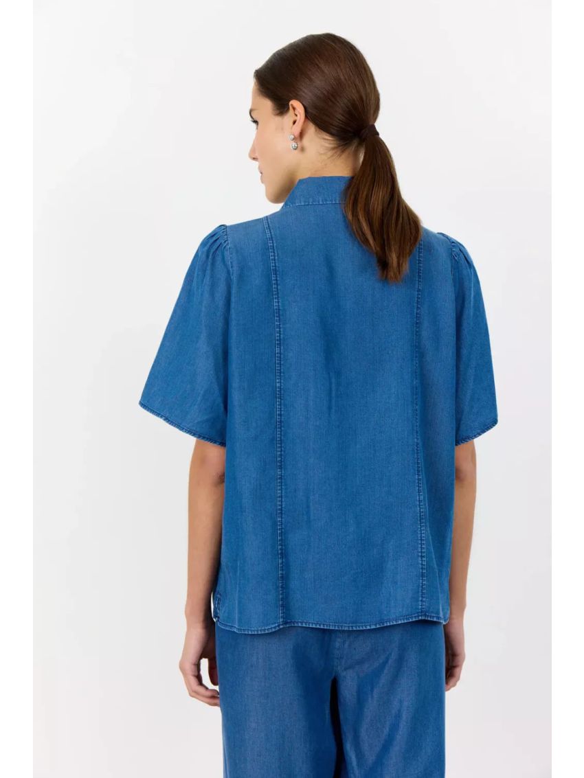 LR-Henri 6 Shirt Medi Blue Denim