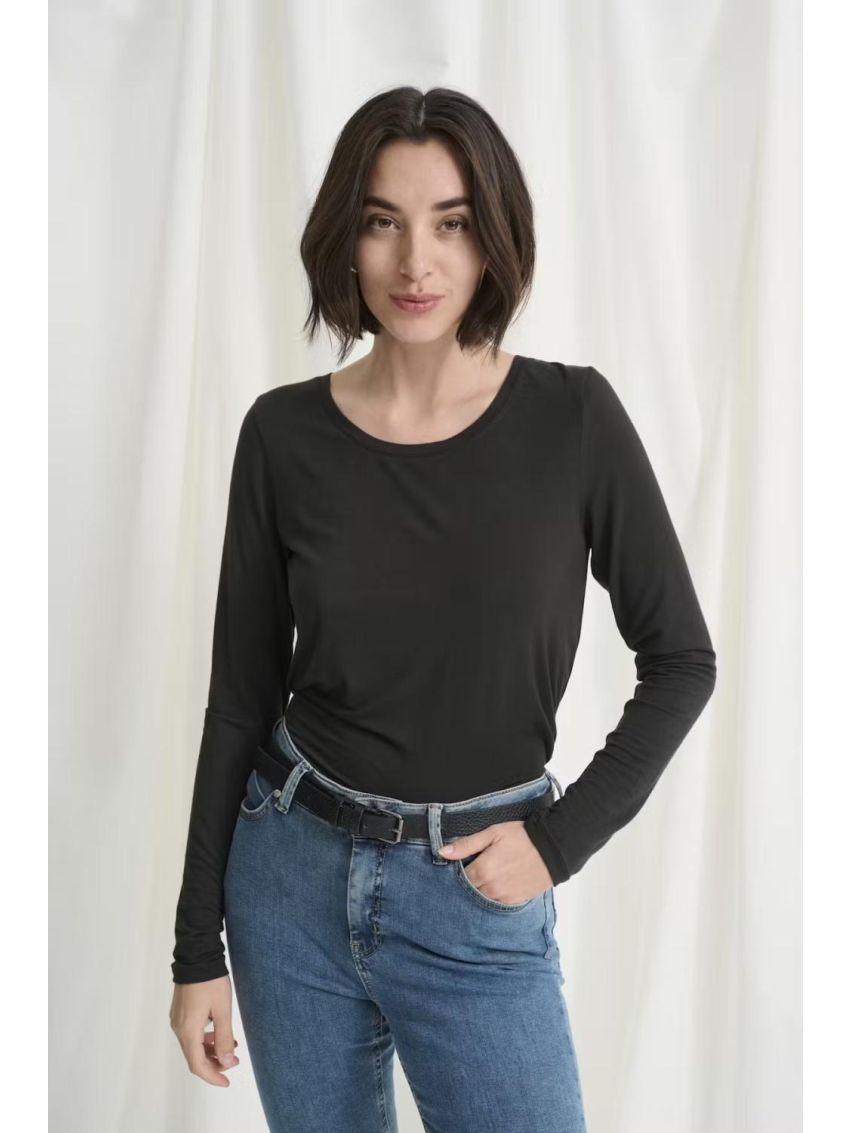 CUpoppy T-shirt LS Black