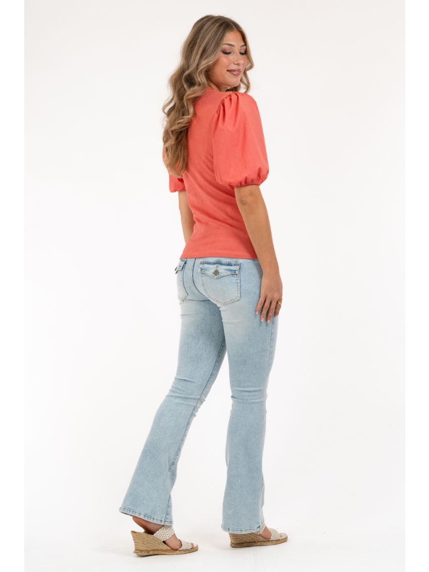 Mollie Top Sunset Corall