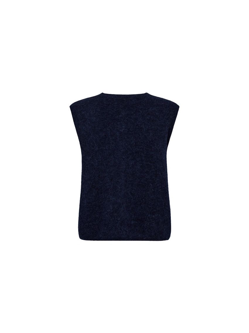 MMAlmine Thora Knit Vest Maritime Blue